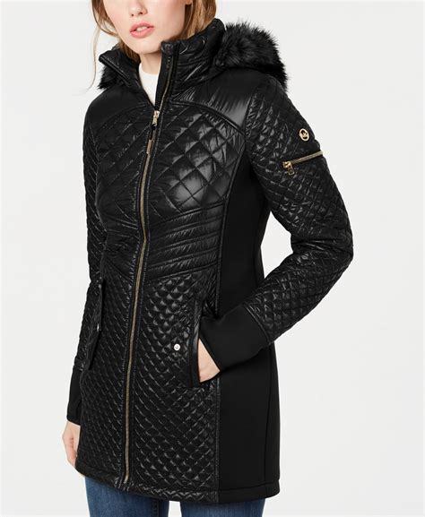 Michael Kors puffer jacket macy's